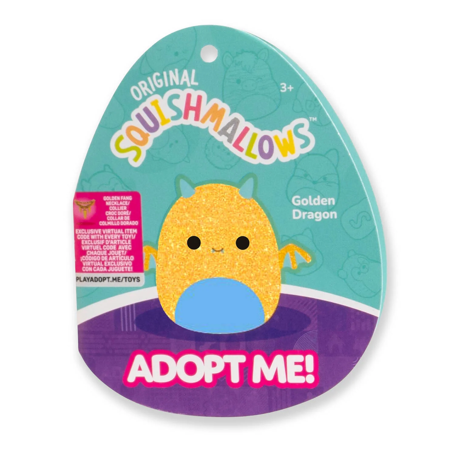 Adopt Me! 8-Inch Golden Dragon Plush - Image 7