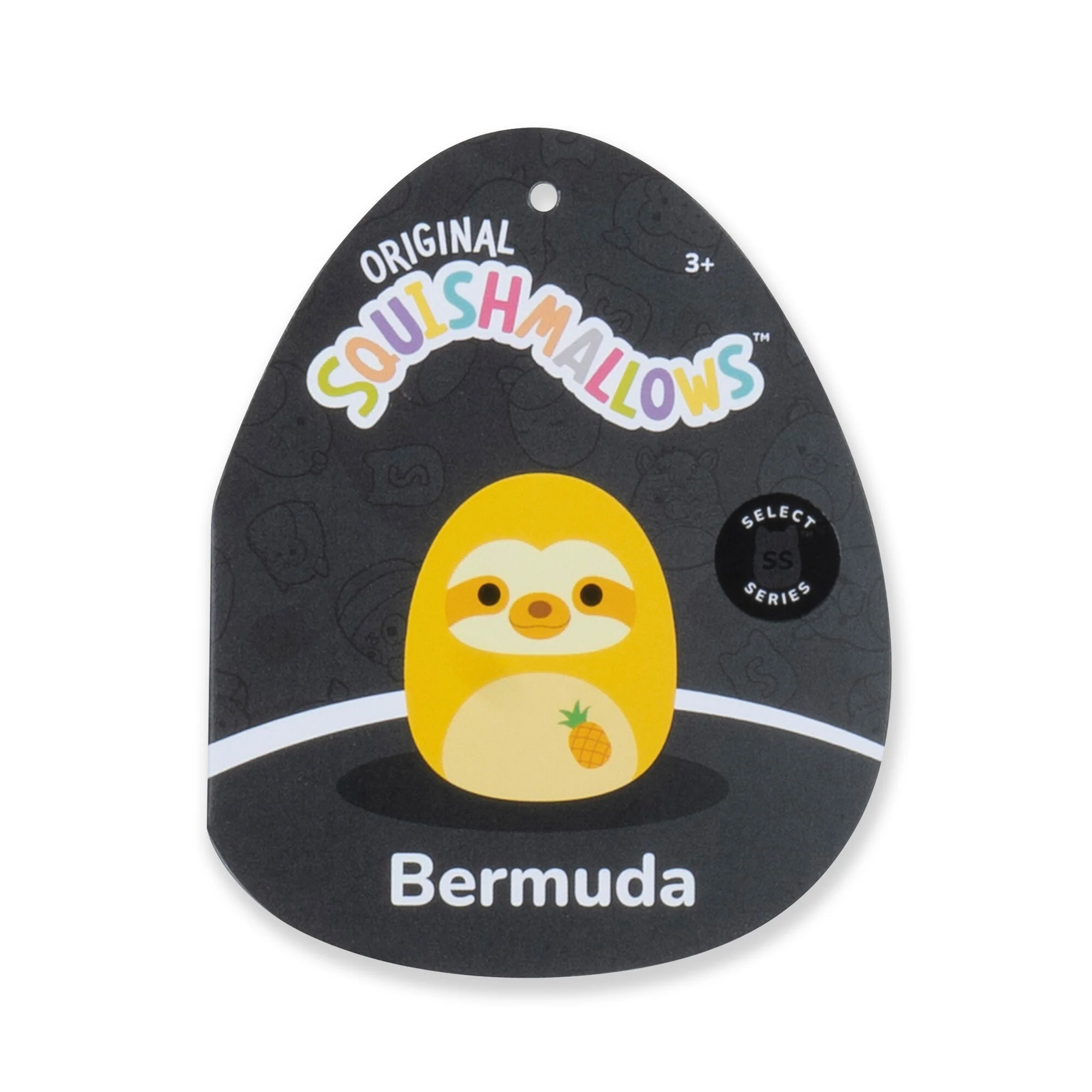 8-Inch Select Series: Bermuda Pineapple Scented Sloth - Image 5