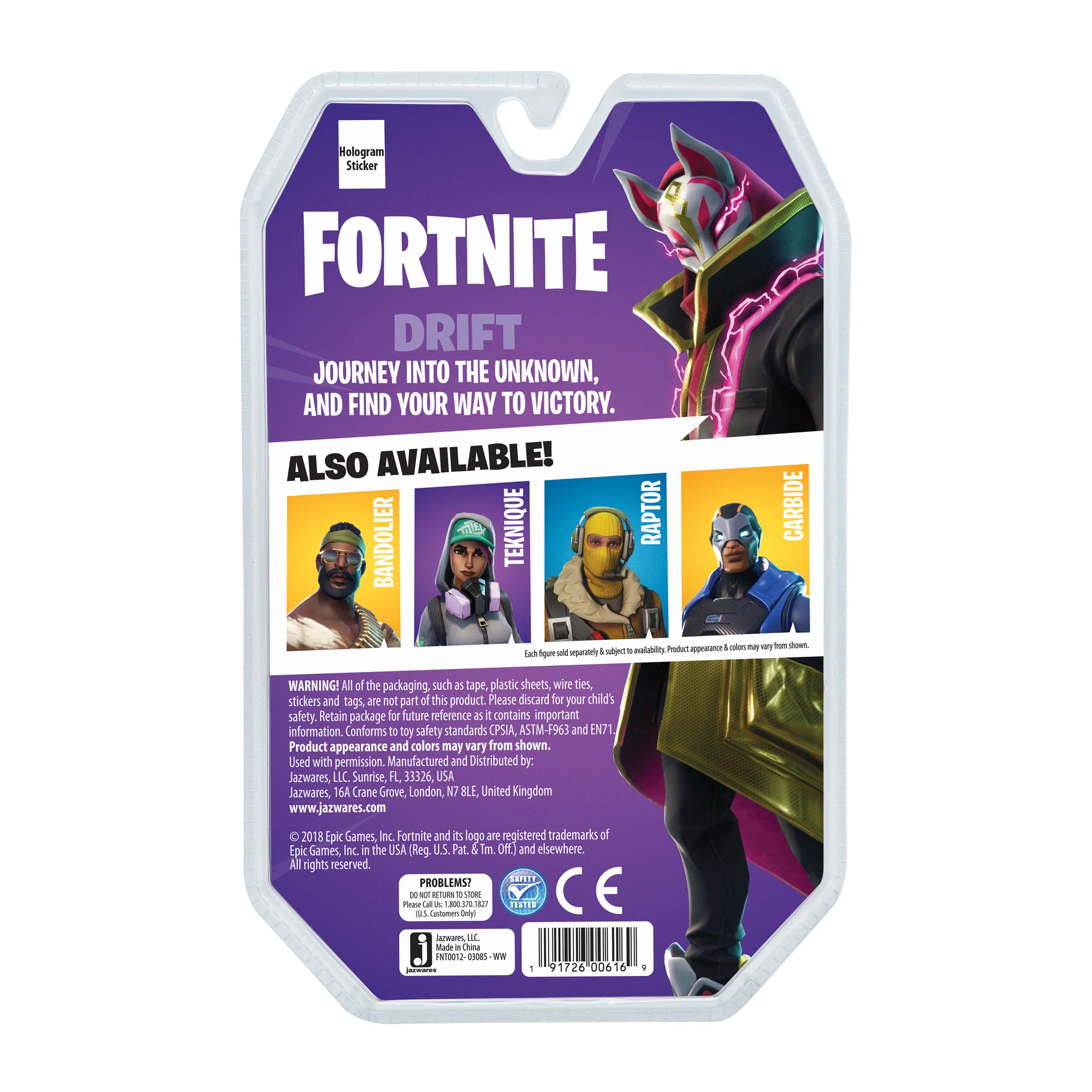 Fortnite Solo Mode Core Figure Pack - Drift - Image 7