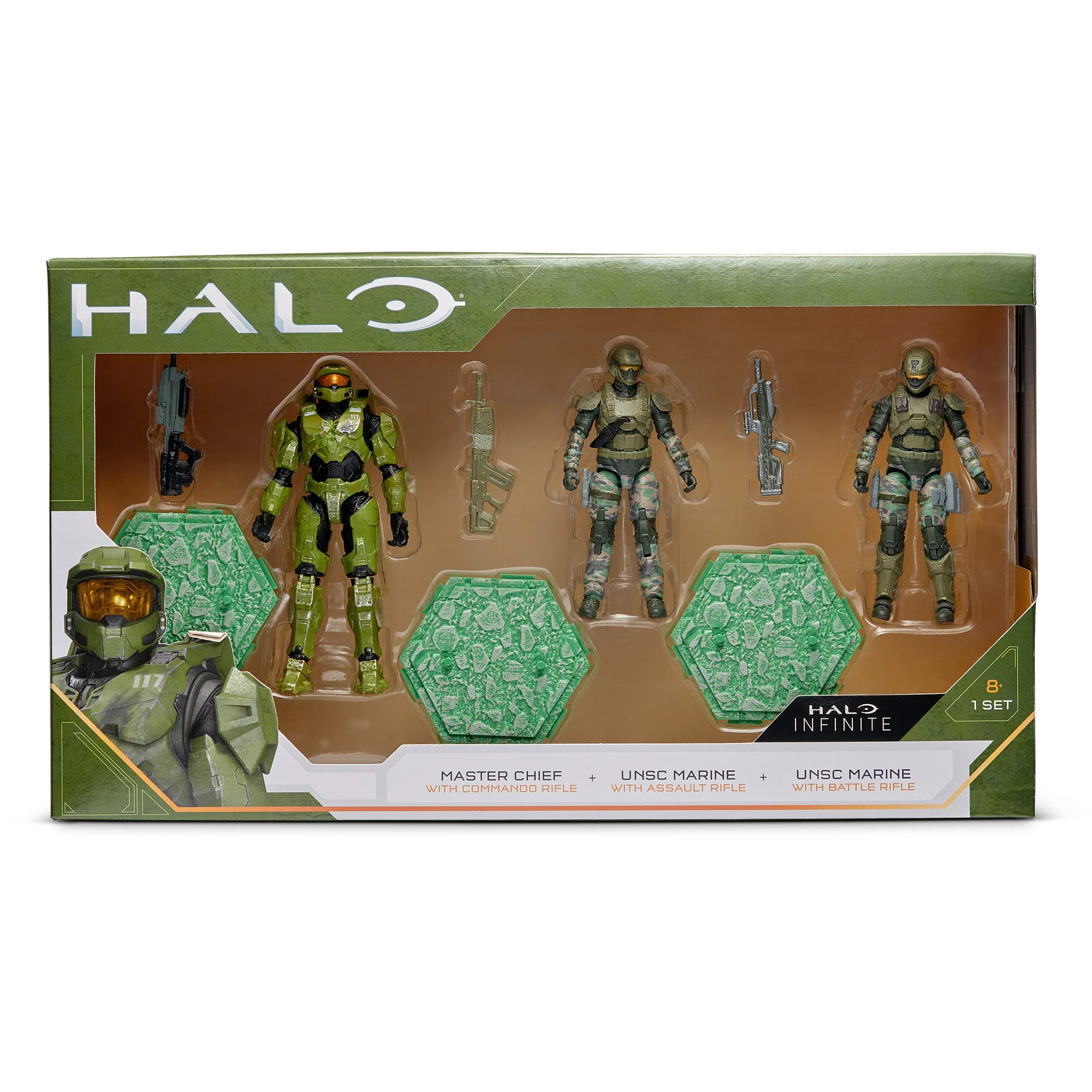 Halo Spartan Collection - Master Chief & 2 UNSC Marines - Image 4