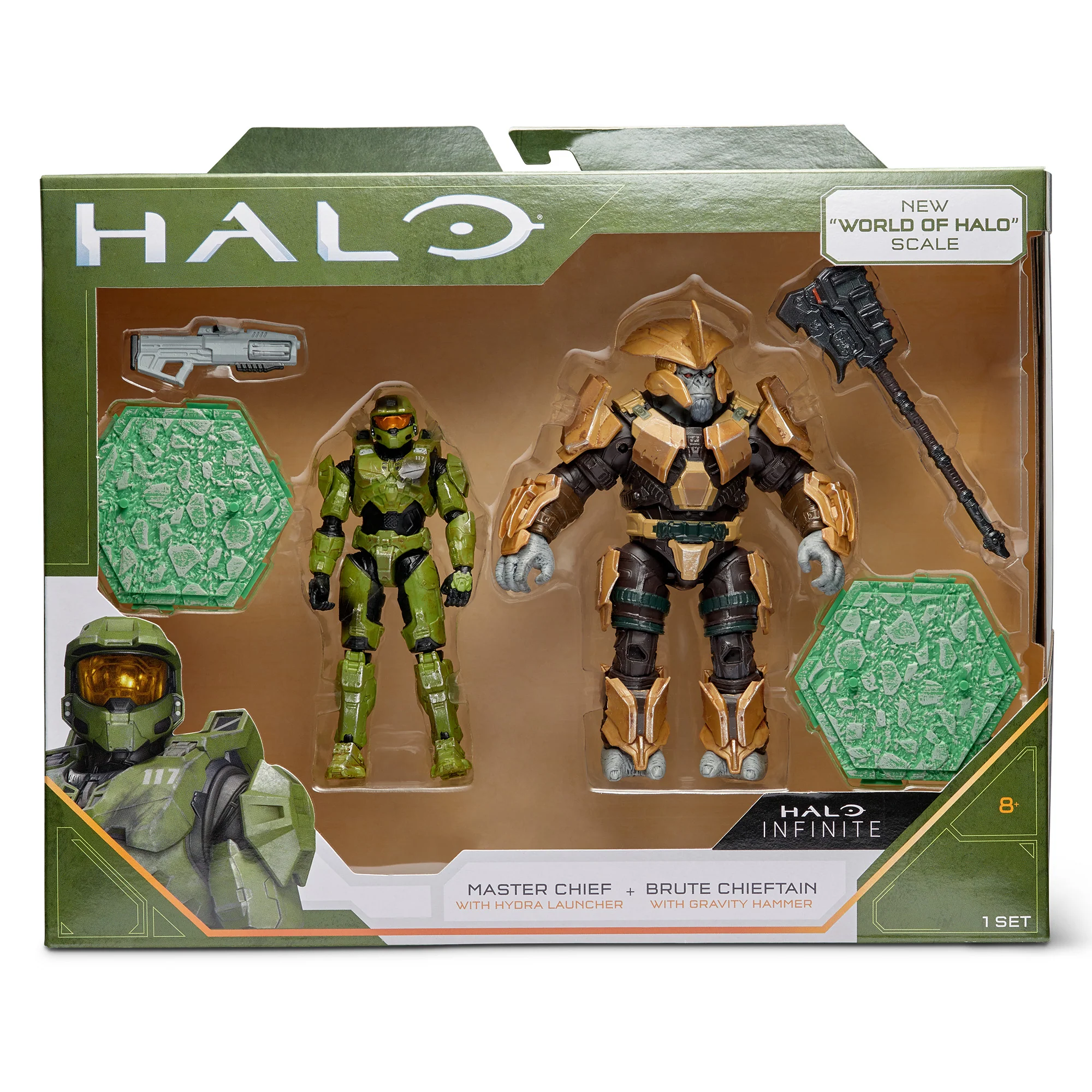 Halo Two Figure Pack - Master Chief vs. Brute Chieftain - Image 5