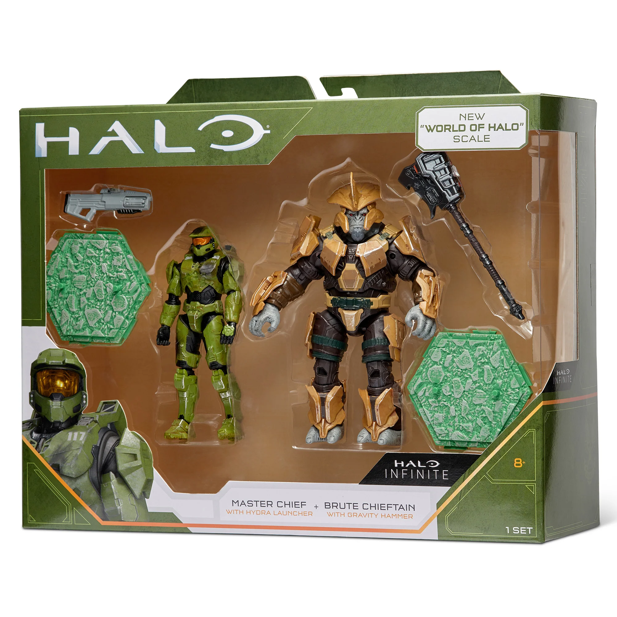 Halo Two Figure Pack - Master Chief vs. Brute Chieftain - Image 6