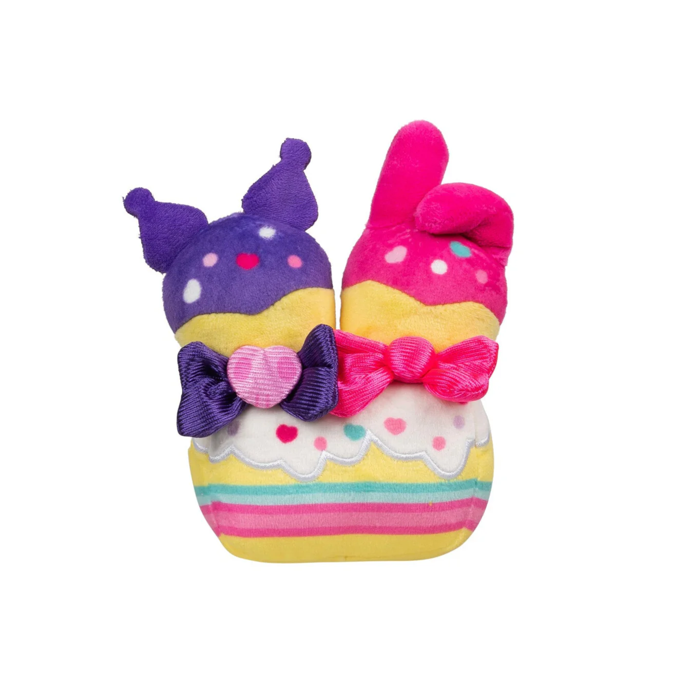 Hello Kitty and Friends 12-Inch My Melody and Kuromi Anniversary Plush Bouquet - Image 9