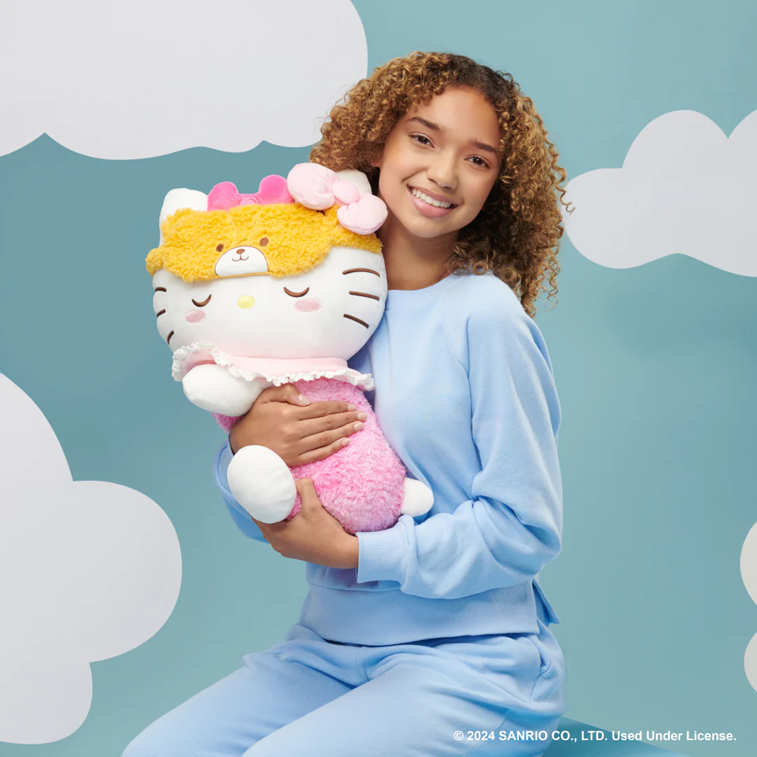 Hello Kitty and Friends 18-Inch Sleeping Plush - Hello Kitty - Image 3