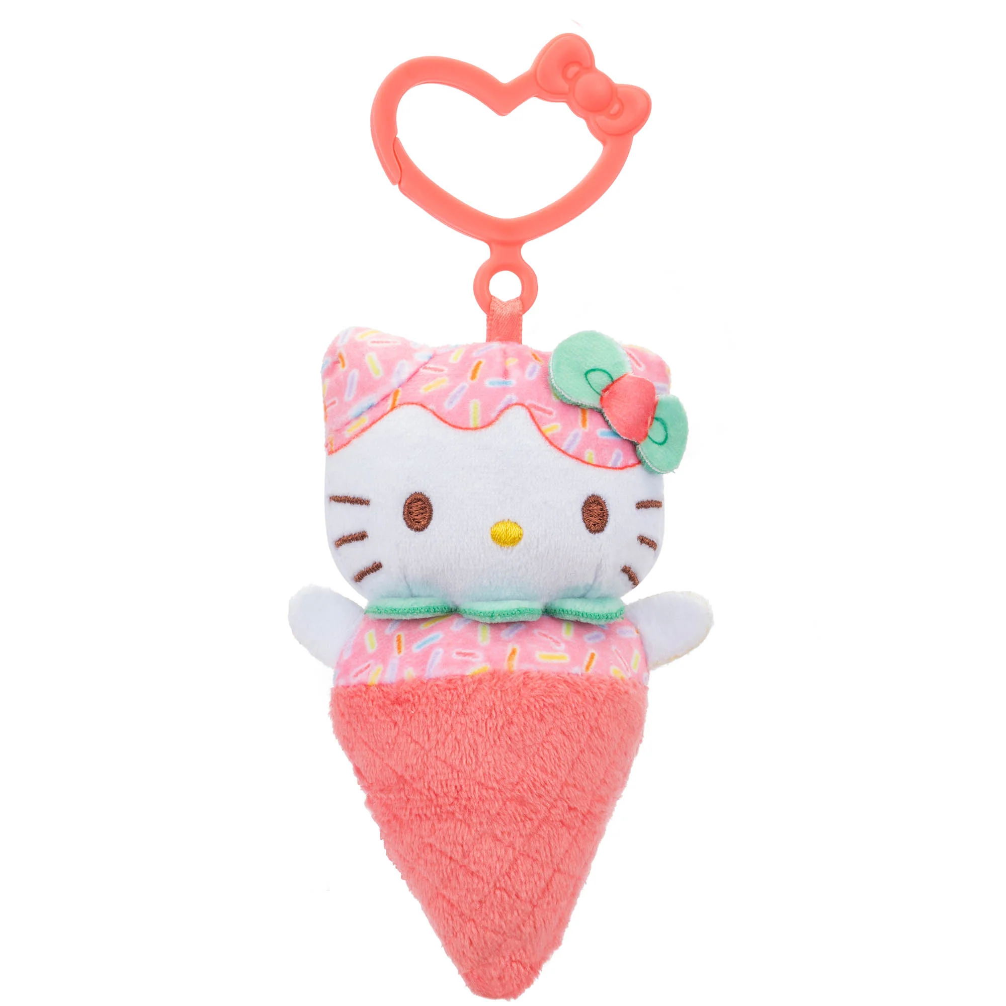 Hello Kitty and Friends 4-Pack Ice Cream Clip-On Plush - Image 3