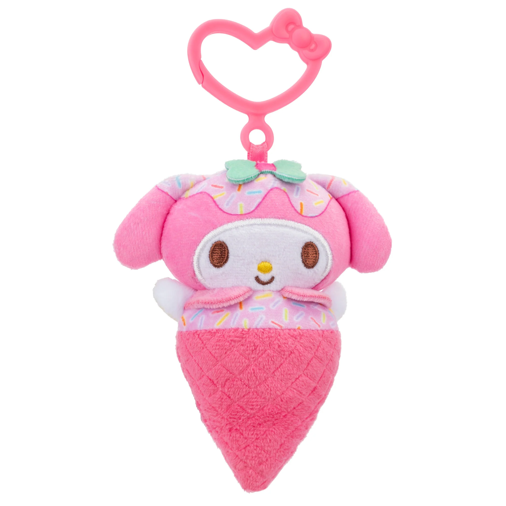 Hello Kitty and Friends 4-Pack Ice Cream Clip-On Plush - Image 4