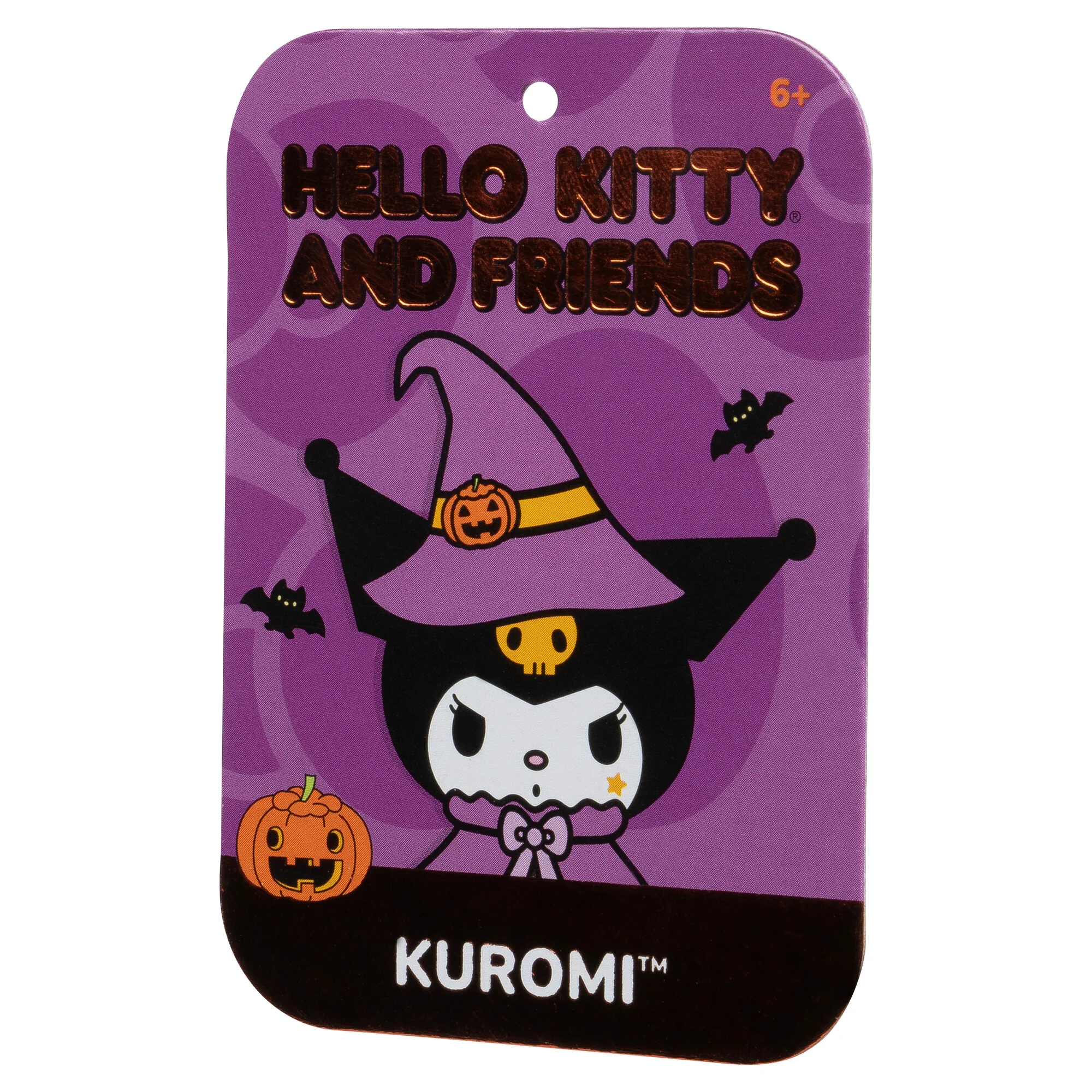 Hello Kitty and Friends 8-Inch Kuromi Halloween Plush Wearing a Witch Costume - Image 5