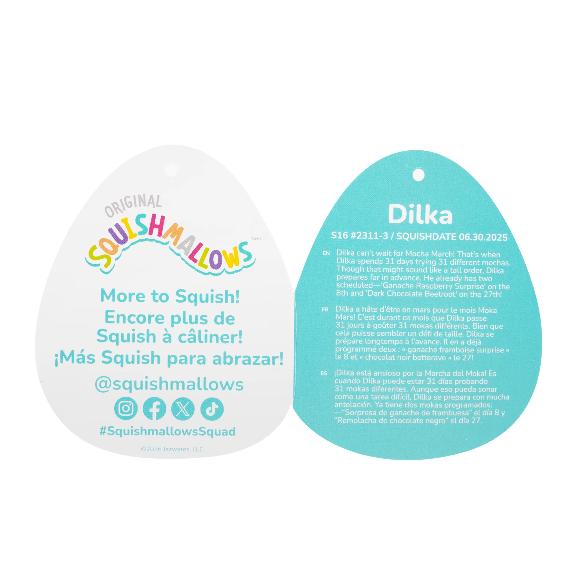 16-Inch Dilka the Lavender Bigfoot - Image 6