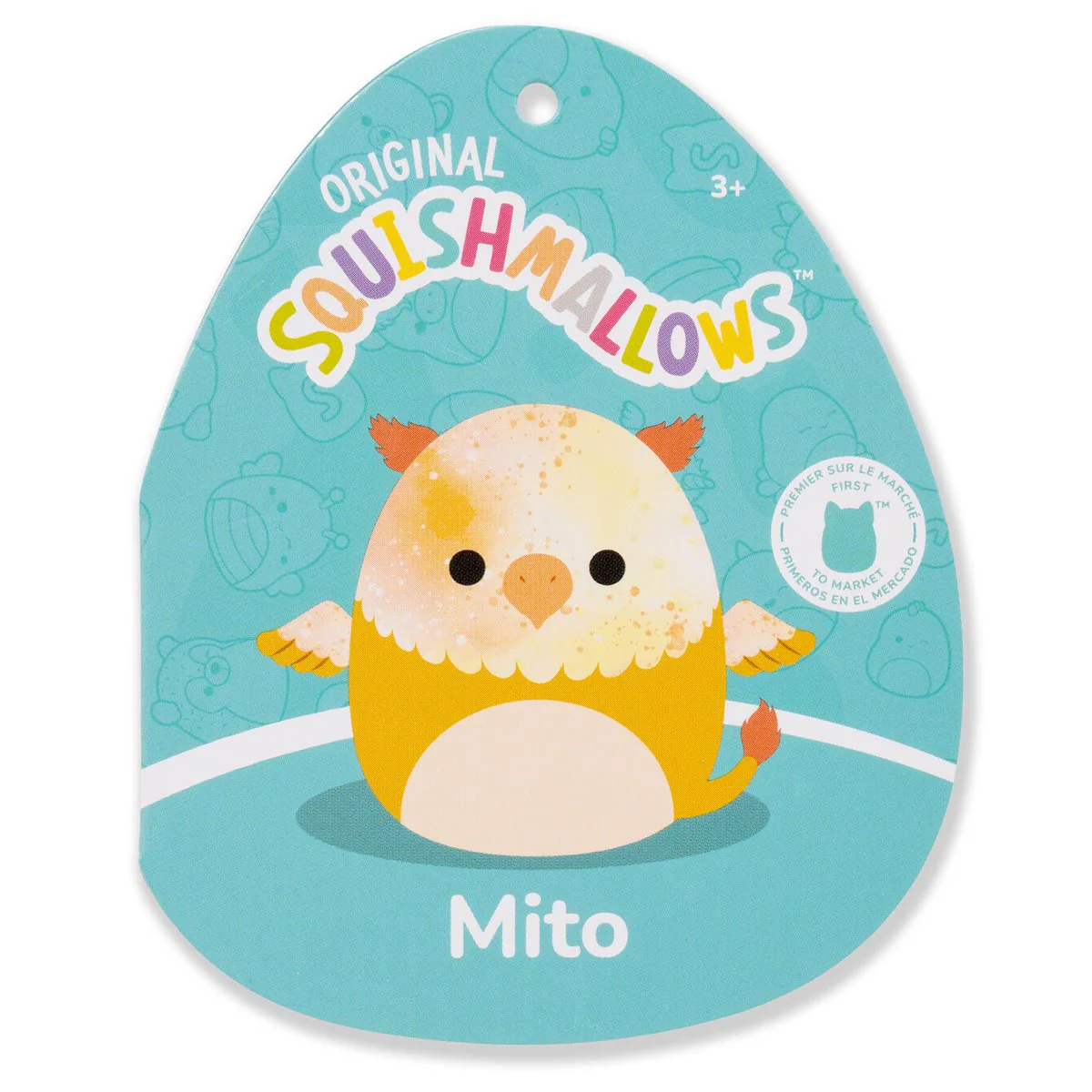 12-Inch Mito the Yellow Tie-Dye Griffin - Image 5