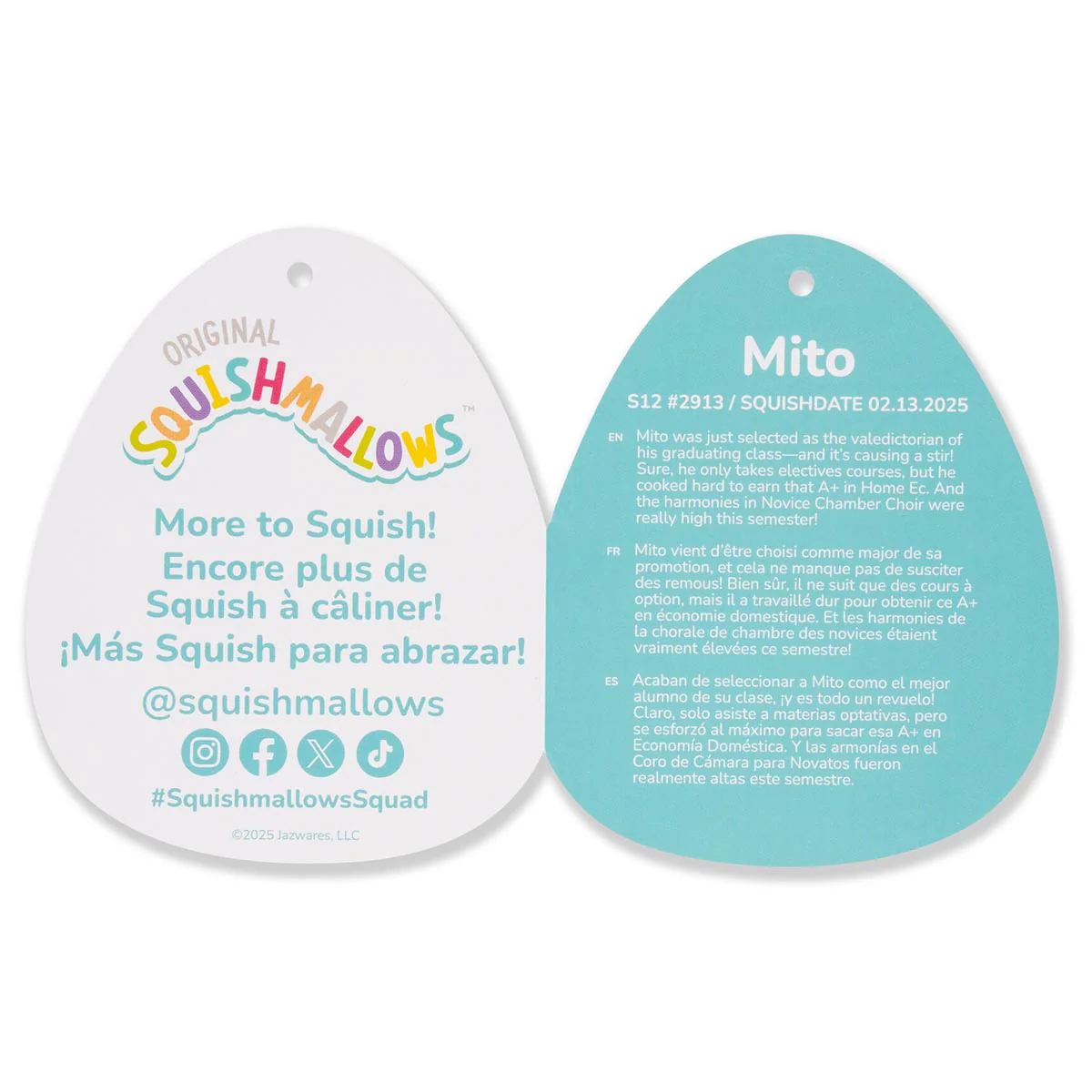 12-Inch Mito the Yellow Tie-Dye Griffin - Image 6