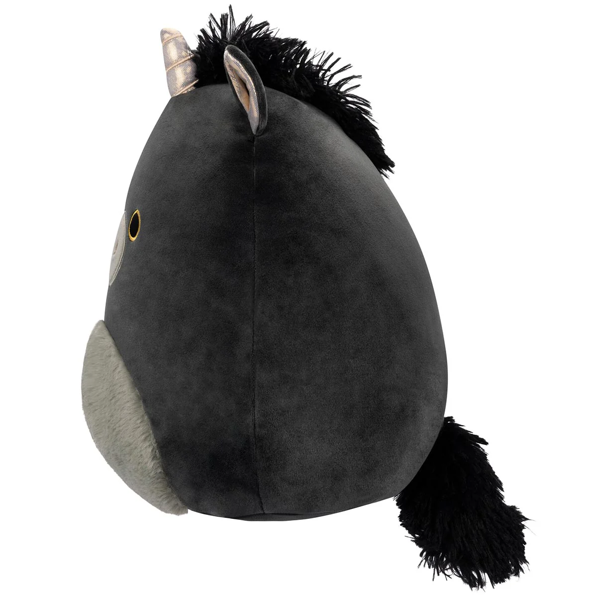 12-Inch Nicolita the Black and Gold Unicorn - Image 3