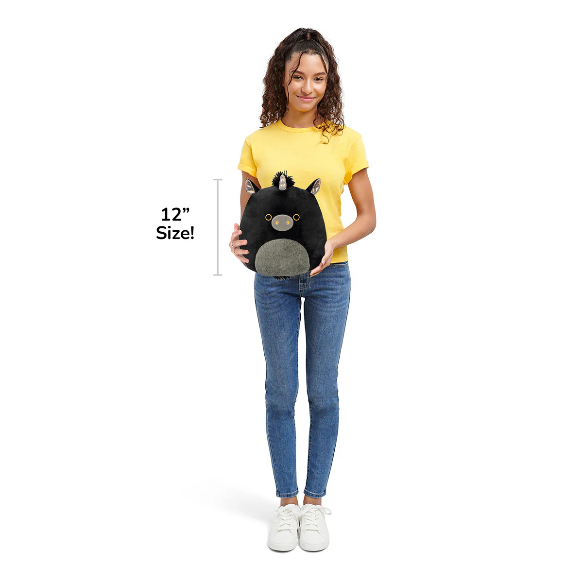 12-Inch Nicolita the Black and Gold Unicorn - Image 7