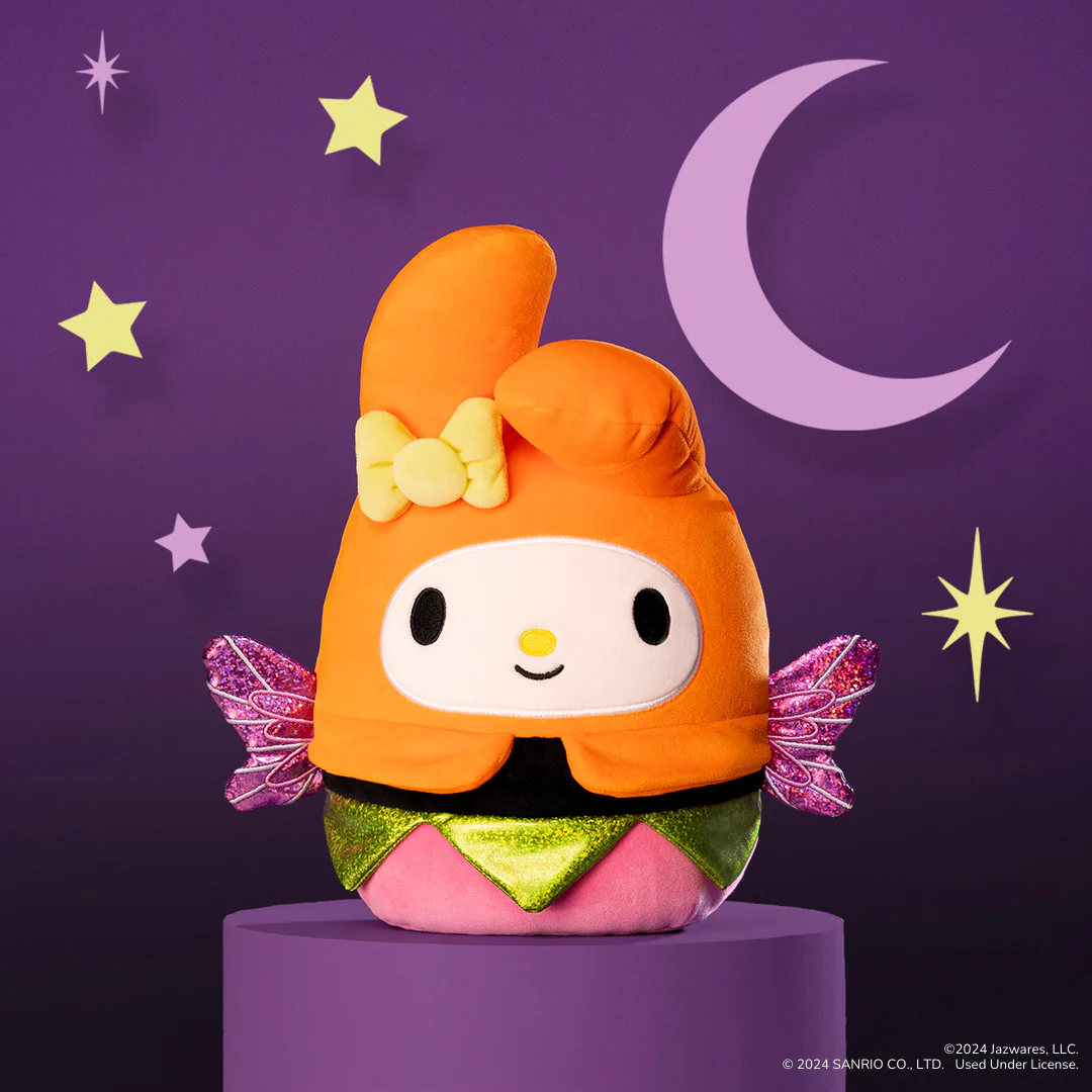 Hello Kitty and Friends 8-Inch My Melody Halloween Fairy Squishmallows - Image 5