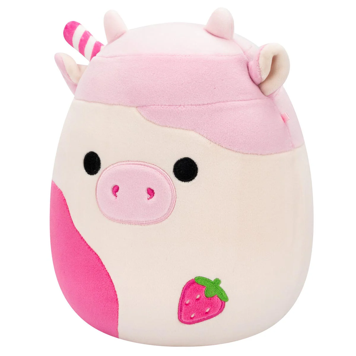 8-Inch Select Series Caedyn the Strawberry Milk Scented Cow - Image 3